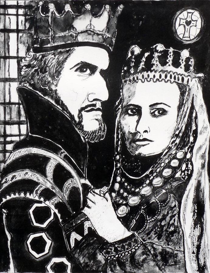 MacbethLadyy's tweet photo. aw someone drew us @TheMan_Macbeth so cute!!!!!! http://t.co/QGh8Q1vR29