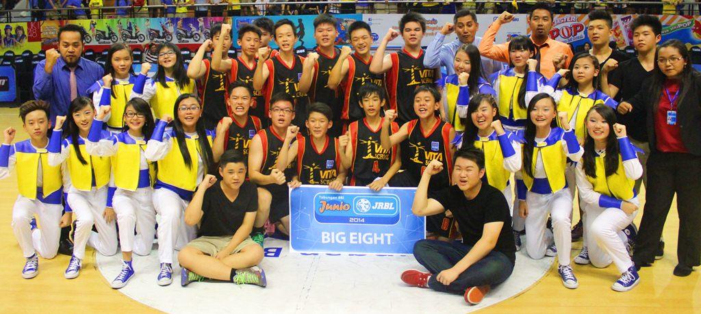 jrblindonesia's tweet photo. VITA VITA VITA!! Selamat kamu loh lolos ke BIG Eight! #JunioJRBL2014 #SurabayaSeries http://t.co/GRqyVFruOS