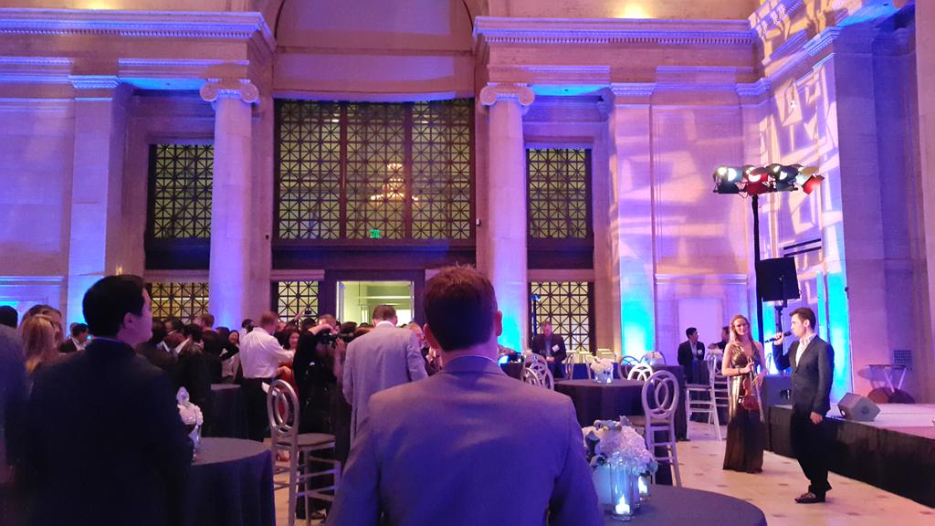 샌프란시스코 Asian Art Museum내 Samsung Hall에서 열린 SDC VIP 리셉션.