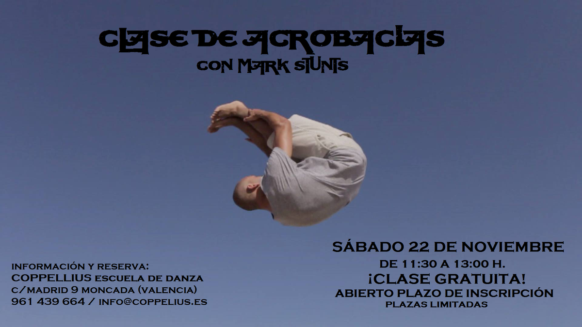 CLASES DE ACROBACIAS EN COPPELIUS