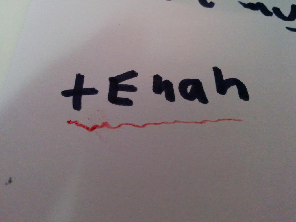 FatShadyLive's tweet photo. MiniShady wrote his name incorrectly then his mistake the only way he knows how lol. #PCGeneration http://t.co/zLqTQ9CVmH