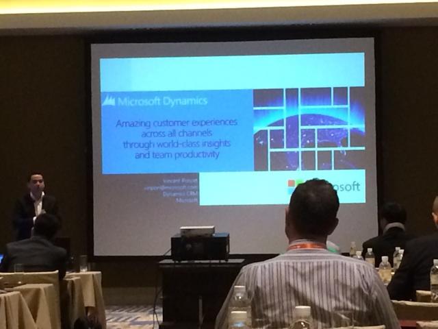 AsiaPS14's tweet photo. #AsiaPS14 #VincentPoncet #DynamicsMarketing is a #CampaignMarketing #GameChanger http://t.co/LCNappFRBT