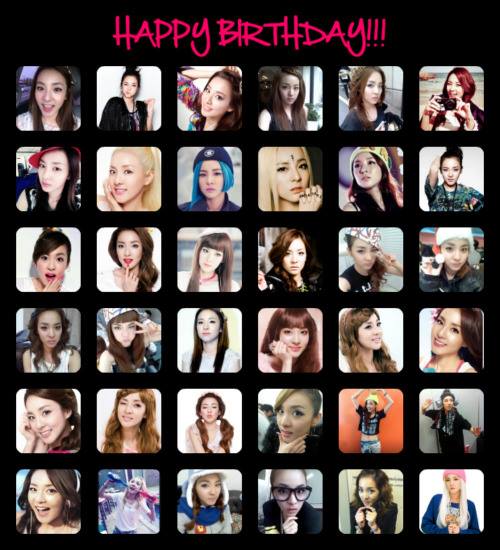  HAPPY BIRTHDAY SA PAMBANSANG "KRUNG KRUNG" NG PILIPINAS..ATE SANDARA PARK!!!wish you all  the best<3 