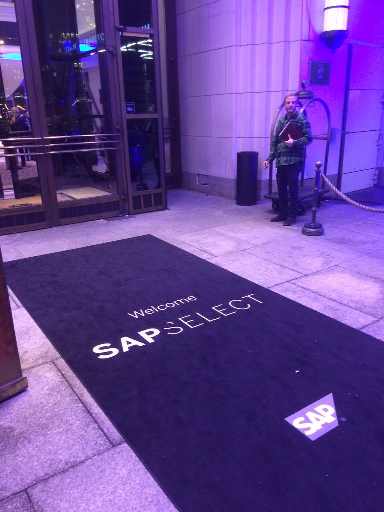 jbecher's tweet image. First ever! @SAP has taken over @RitzCarlton Berlin and @Marriott Berlin for #sapselect