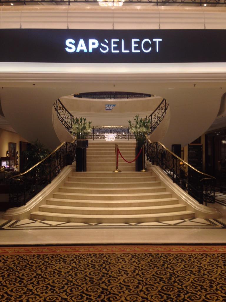jbecher's tweet image. First ever! @SAP has taken over @RitzCarlton Berlin and @Marriott Berlin for #sapselect