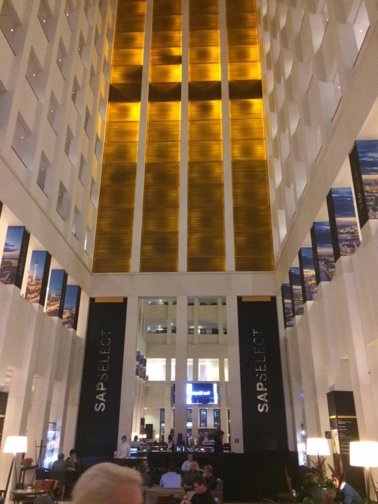 jbecher's tweet image. First ever! @SAP has taken over @RitzCarlton Berlin and @Marriott Berlin for #sapselect