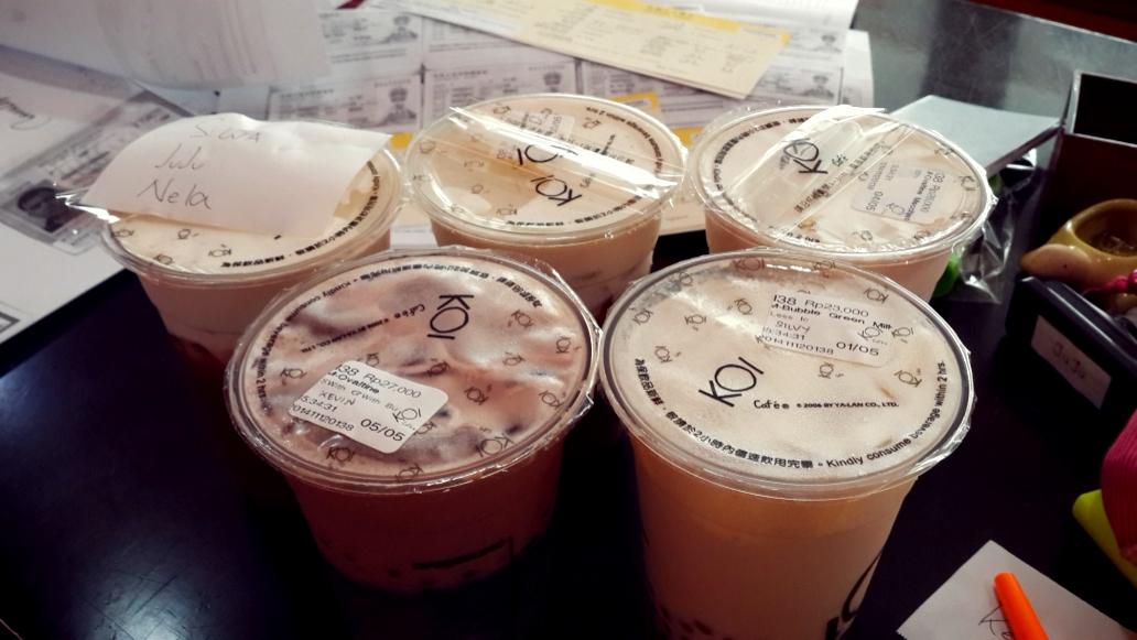 j_juandy's tweet image. All about KOI #OvaltineMacchiato #GreenMilkTea. Ovaltine Time ^_^