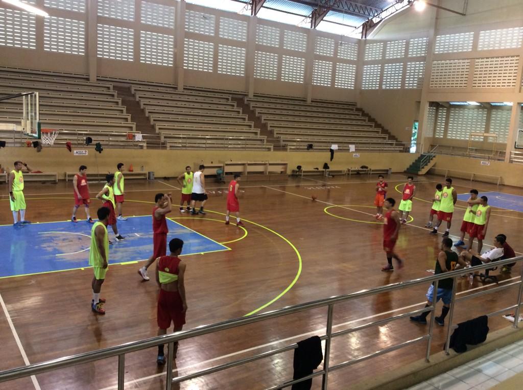 Suasana latihan sore pacific caesar