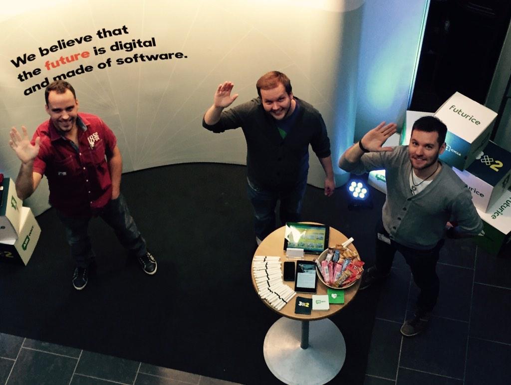 futurice's tweet image. Hello #ithekuma, we're recruiting with @chlif, @hakaotu and @Korpisotur1