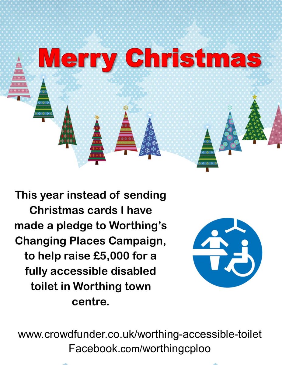 WorthingCPLoo's tweet photo. Instead of sending #christmas cards this year why not make a pledge &amp; share this photo instead!http://t.co/0pF6ybvNpD http://t.co/9AkNmjoLze