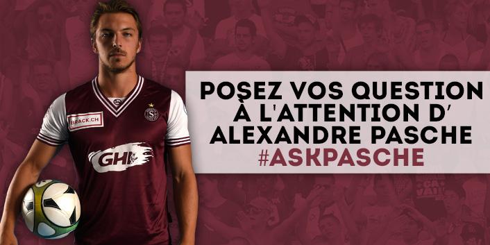 ServetteFC's tweet image. Posez vos questions à l'attention de Alexandre #Pasche. Comment faire ? Utilisez le hashtag #AskPasche