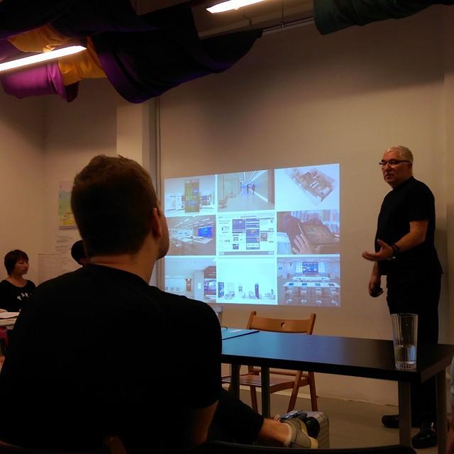 shareboardapp's tweet photo. #Shareboard discussing customer experience design & brand aspiration from @timkobe together with Pierre Habib. http://t.co/kKNw3N6eHT