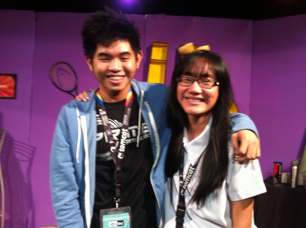 juanpowlo's tweet photo. With my favorite host @unodostresni #GoFitUST http://t.co/uK4l8lEmNY