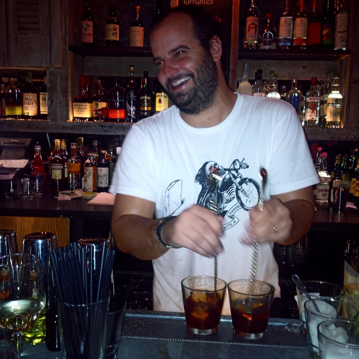 willblunt's tweet image. Big up @sekendsun #Queens! Mixing Black Baby Grand: @JamesonWhiskey, @FernetBranca, Orange Flower, @GazRegan Orange