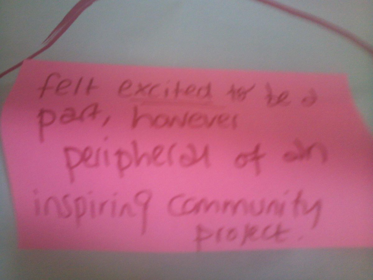 BristolHighWL's tweet photo. "Felt excited to be a part... of an inspiring community project" http://t.co/vh7S1CGQsG