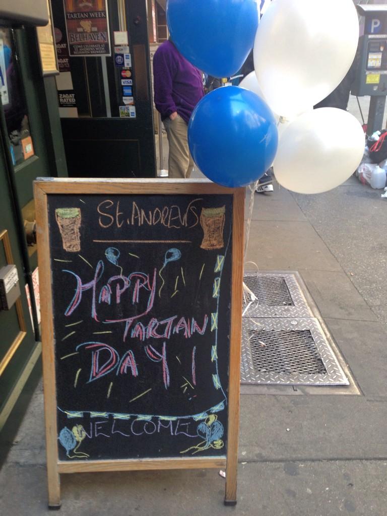 It's barely St Andrew's Day and I'm already having this on my mind!! #TartanDay #TartanWeekNYC #ScotlandWeekNY