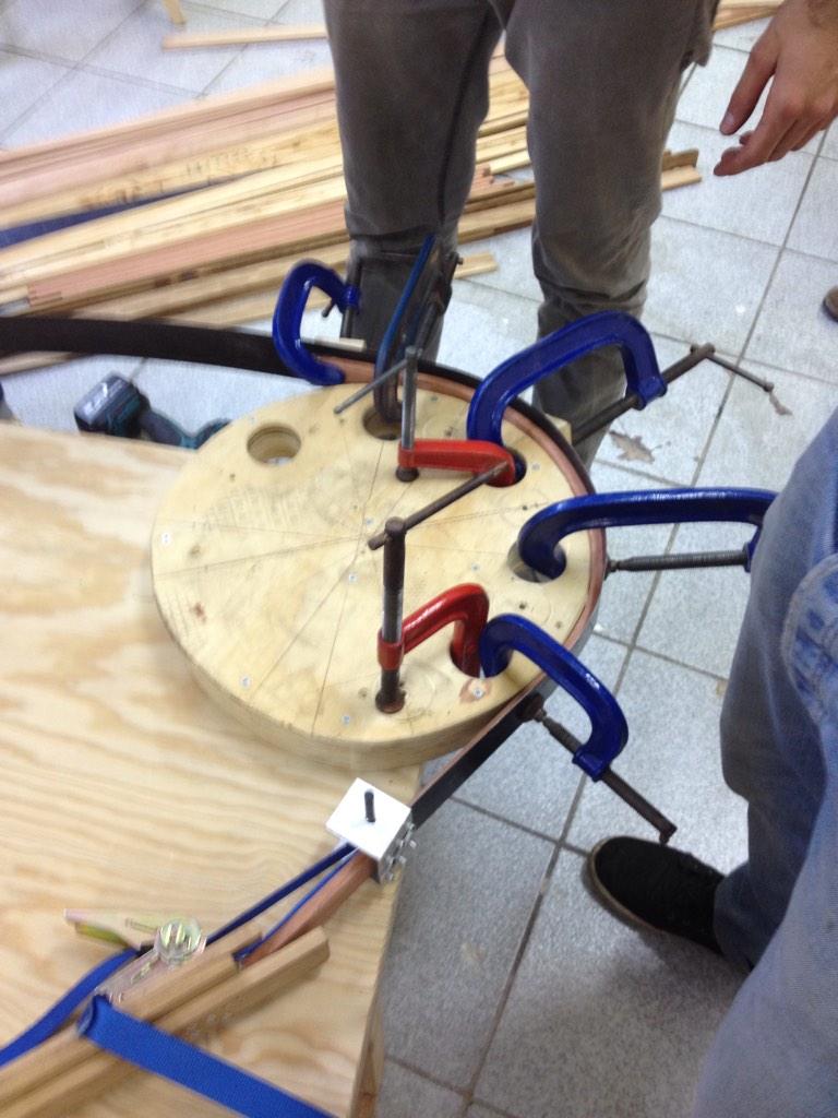 elevator3000's tweet photo. @MAKWien we're bending wood with breaded escalope in Cape Town... http://t.co/5VEbfpup9f