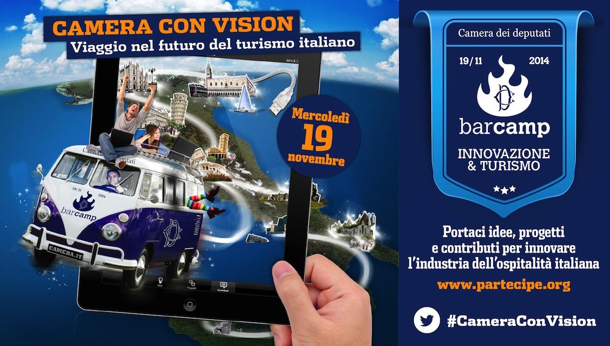 Montecitorio's tweet photo. Mancano solo 7 giorni al barcamp su #turismo e #innovazione! Registrati su http://t.co/bDtcfcbAXZ #CameraConVision http://t.co/tyw0XPcSWr
