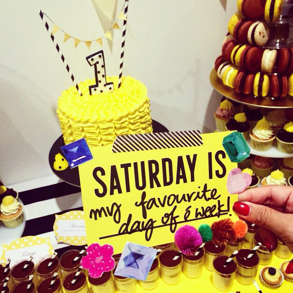 NYLONSG's tweet photo. Celebrating @ks_saturday's 1st Anniversary earlier this evening. #saturdayis http://t.co/YcgIQ9XUIJ http://t.co/4TIrvSLm5b
