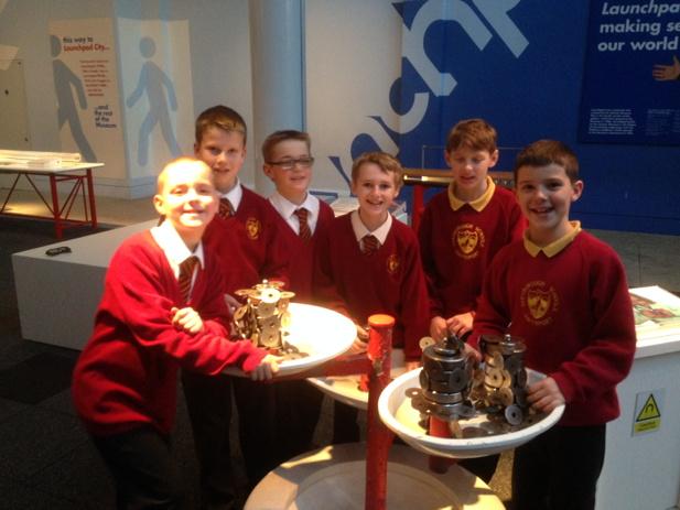 Magnetic building at the Science Museum