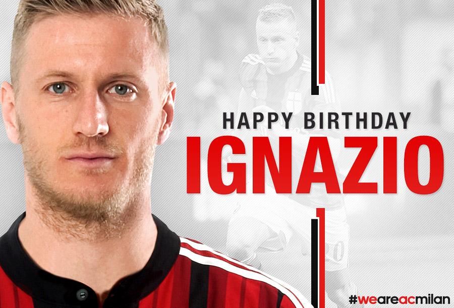 acmilan's tweet photo. Wish @ignazioabate20 a happy birthday! Buon compleanno Ignazio! #weareacmilan http://t.co/qpQTQxwfvp