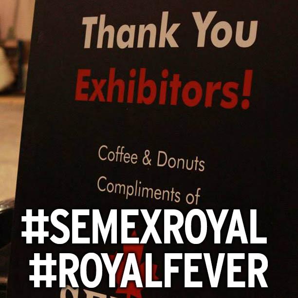 SemexEmbryos's tweet photo. Need a coffee? Come to Semex for coffee, hot choc &amp; donuts! @RAWFagriculture @RAWF #royalfever #semexroyal http://t.co/yKnSaxHFxM