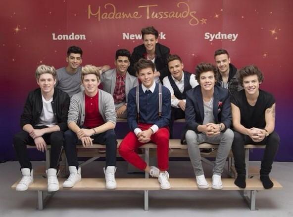 PayusFox's tweet photo. Las figuras de cera oficiales de One Direction llegaran al "Madame Tussauds" en 2 semanas a Hollywood, en L.A #1DN http://t.co/JZxhA2O8Va