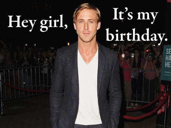 Happy 34th Bday Mr. Ryan Gosling!.... 