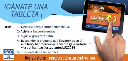 SecretariaLUZ's tweet photo. ¿Ya chequeaste las bases del concurso? Hay una tableta por cada una de nuestras cuentas de redes sociales ¡Participa! http://t.co/h8usxrVBzX