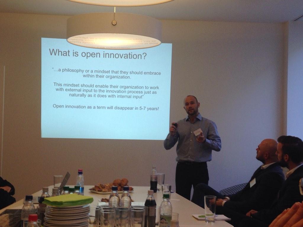 hyve welcomes stefan lindegaard in munich giving a lecture on open innovation