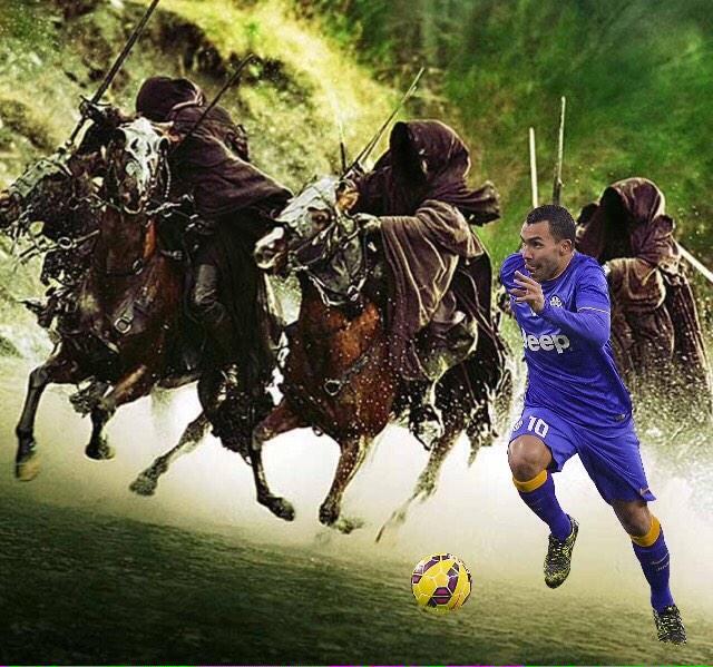 #ThingsTevezCouldDribble #JuveParma #JuventusCam #nazgul #LOTR #IlSignoredeglianelli #Tevez @carlitos3210 @juventusfc