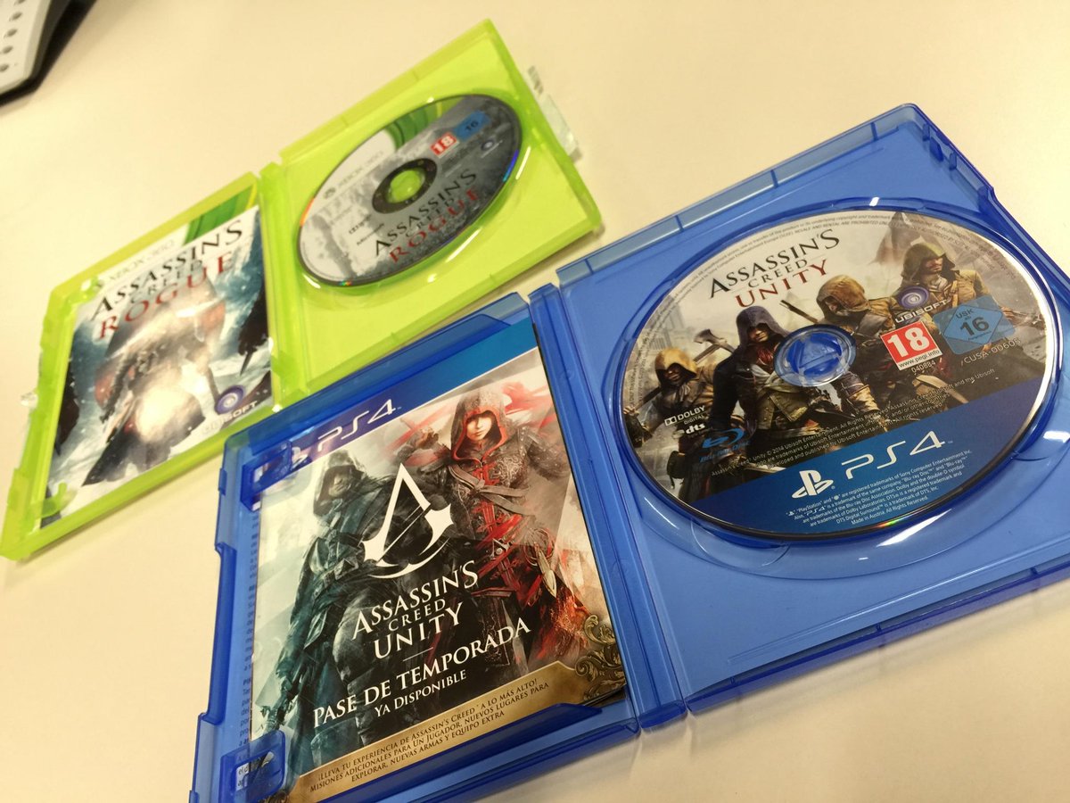 assassinsspain's tweet photo. ¡POR FIN! ¡Mañana es el gran día! :D ¿Con ganas de probarlos? #NosUnimos #ACRogue http://t.co/nAkO5Kng4h