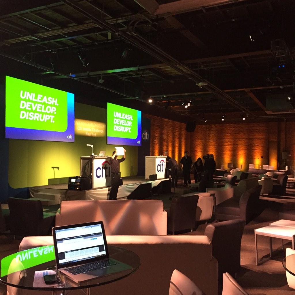 reginab11's tweet photo. Day 2 #citimobilechallenge ready to go! http://t.co/X1FZwTD40c