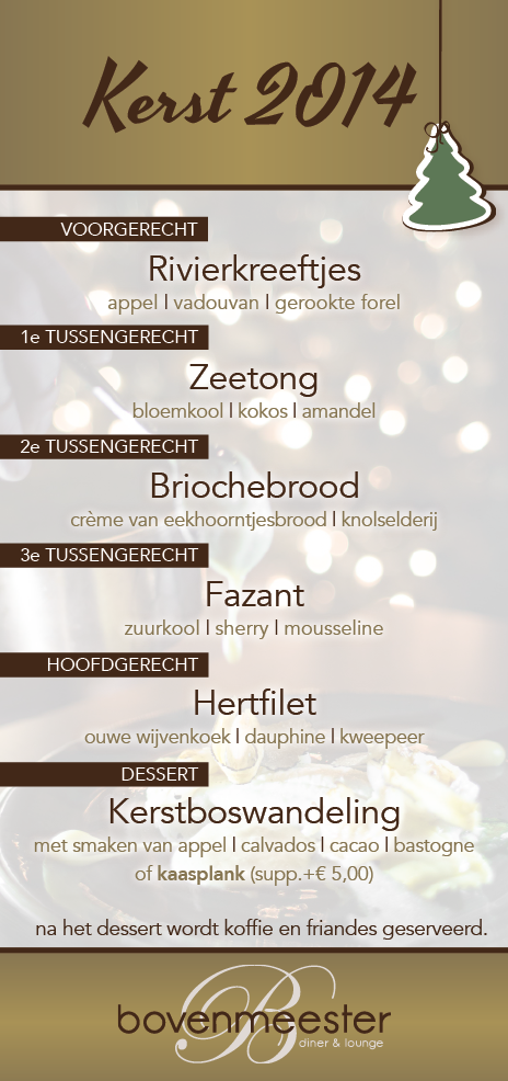 Bovenmeester1's tweet photo. Komt u ook kerst vieren bij de Bovenmeester?
Voor meer info of reserveren info@bovenmeestersteenwijk.nl http://t.co/cSauTPnQLm
