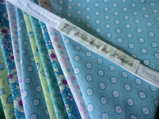 Handmade &amp; bespoke bunting will be on sale by 'Stitched by Linda' perfect timing for that Christmas party...