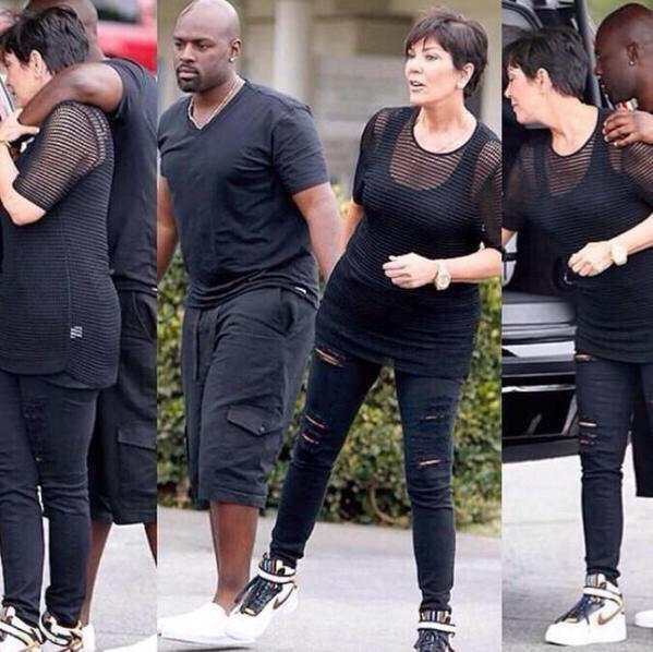 wearingnomakeup's tweet photo. Kim Kardashian and Kanye West http://t.co/XlqUdfAZbI