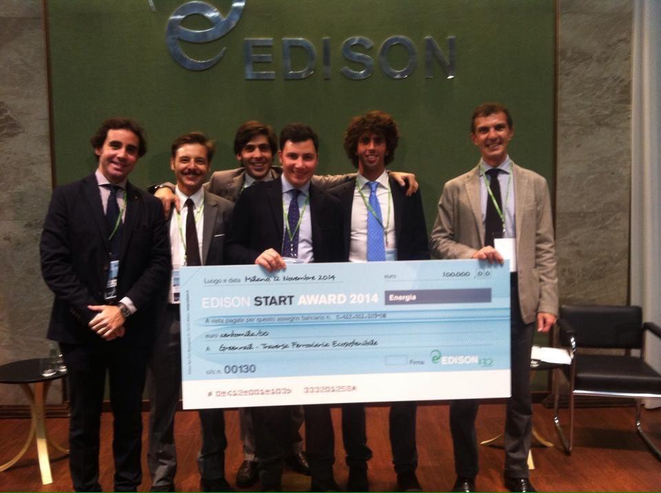 fondazionesvp's tweet photo. La #startup @Greenrailsrl vince #edisonstart i nostri migliori auguri! http://t.co/W8hob74Iz1