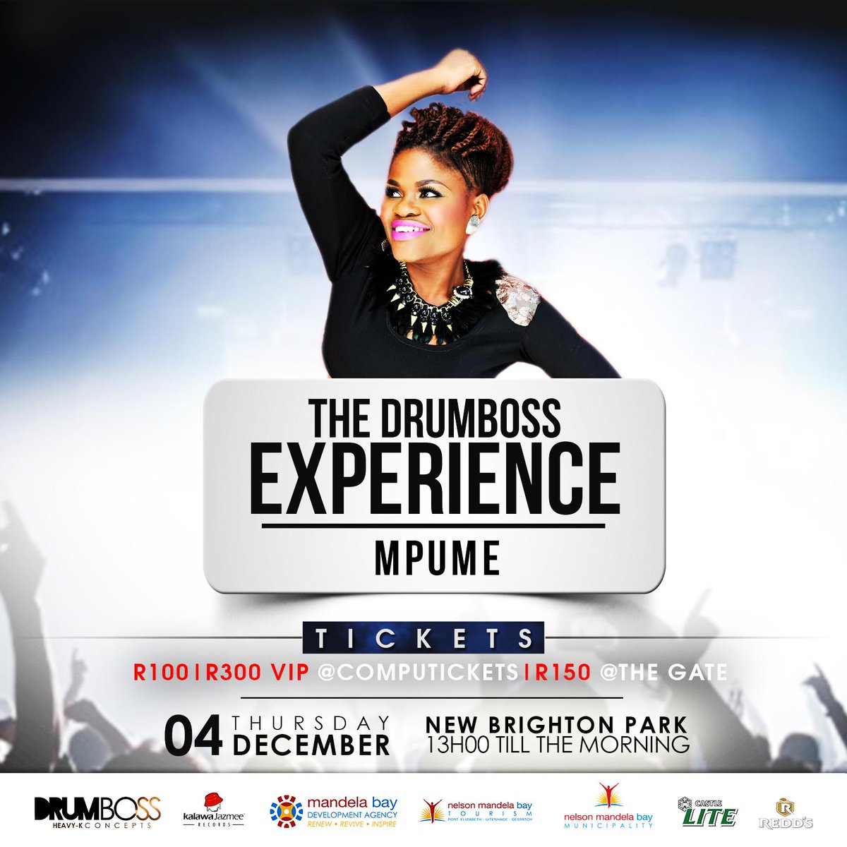 HeavykDrumboss's tweet image. #DBExperience14 #04Dec Chikitas power! Hope you ready for 'emCc @BusiswaNgoku @BUCIENQWILISO @Mpumi_Somandla