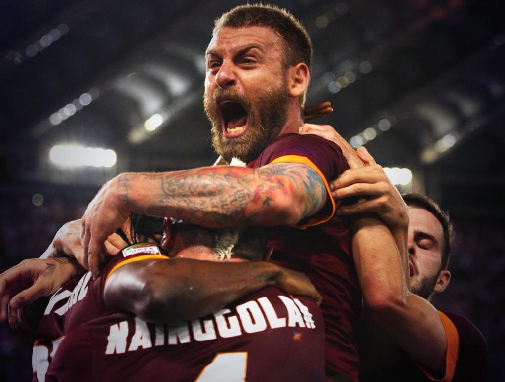 De Rossi. 

(<a href="/OfficialASRoma/">AS Roma</a>) #Legend #AsRoma #ThatBeard