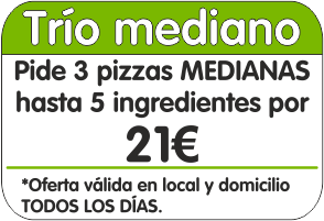 lapizzeria_mur's tweet photo. ¡¡A PARTIR DE AHORA TRÍO MEDIANO TODOS LOS DÍAS!!
!Contad con él hasta nuevo aviso!
Y...¡¡QUE APROVECHE!! http://t.co/HDYFsam4Vo