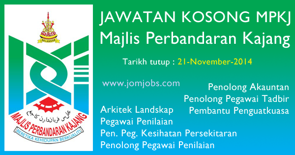 jawatan's tweet photo. 25 Kekosongan Jawatan Kerajaan di Majlis Perbandaran Kajang #MPKj Terkini bulan November 2014.
http://t.co/niTLco7Xi4 http://t.co/KipbP0f1jV