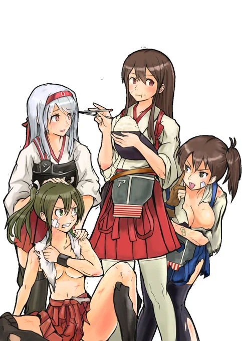 以前描いた艦これのイラスト
瑞鶴描いたら本当に瑞鶴がでたん 