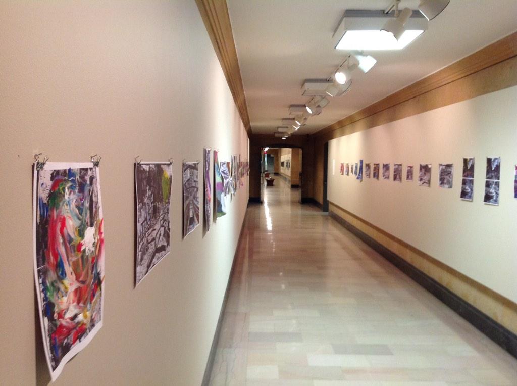 Last chance to see all the work from the Watie White YAP art class!