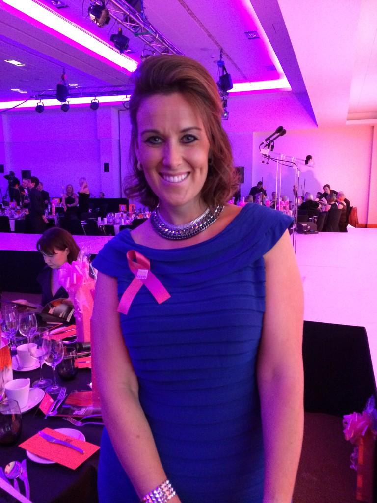 BreastCancerNow's tweet photo. We snapped the beautiful @LeeMcKenzieTV who has traded the F1 track for our catwalk to be the host of #TheShowGlasgow http://t.co/omfh8WxCFD