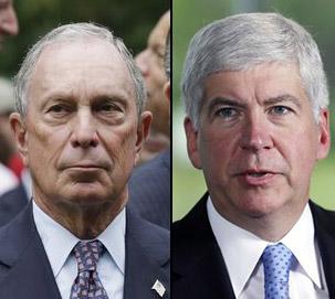 detroitnews's tweet photo. Former NYC mayor spent $3M to support Gov. Snyder #MIelex
http://t.co/ad6GDrxzM3 http://t.co/cNR645a5hb