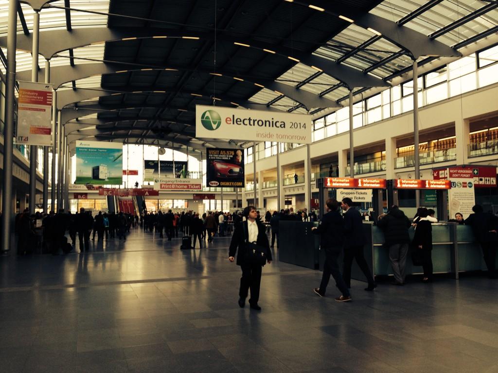 mjperezdesign's tweet image. #Electronica2014