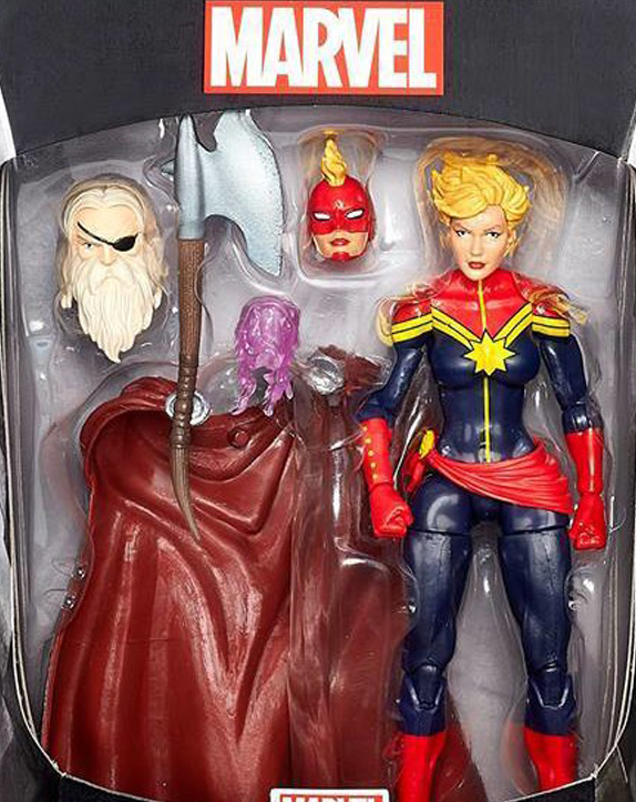 Here's the first female Captain Marvel action figure: buff.ly/1xhL8PU