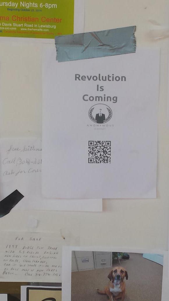 Ry_an0n's tweet photo. Anonymous flyers http://t.co/IFJa8P0mEH