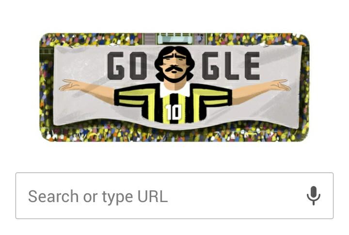 Google today Happy Birthday Mokhtar Dahari Al Fatihah 