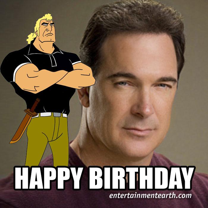 Happy 50th Birthday to Patrick Warburton of The Venture Brothers. Shop 